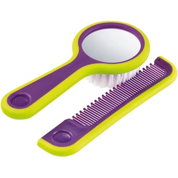 Image 1 of Bebeconfort Четка и гребен с огледало Bebe Confort - Лилави (32000163)