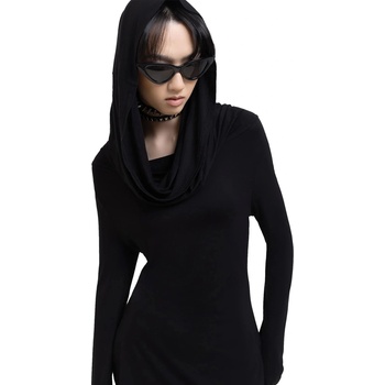 KILLSTAR дамска тениска с дълъг ръкав KILLSTAR - Infinitum - Черна - KSRA011847