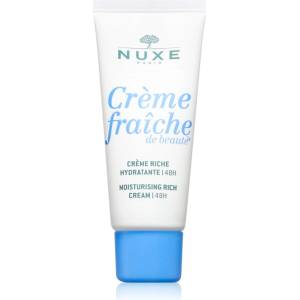NUXE Crème Fraîche de Beauté Moisturizing Rich Cream подхранващ хидратиращ крем за суха към изключително суха чувствителна кожа 30ml