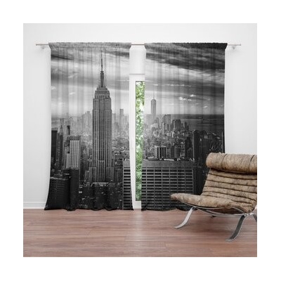 Sablio Závěsy Manhattan: 2 ks - 140x250 cm - Sablio