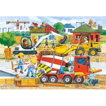 Castorland - Puzzle Construction site - 40 - 99 piese