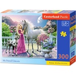 Castorland Пъзел Castorland от 300 части - Моят приятел еднорог (B-030088) - ozone