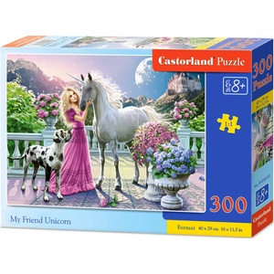 Castorland Пъзел Castorland от 300 части - Моят приятел еднорог (B-030088) - ozone