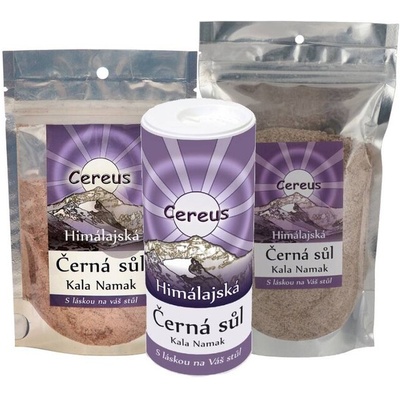 Cereus čierna Himalájska Soľ Kala Namak Bio 200 g