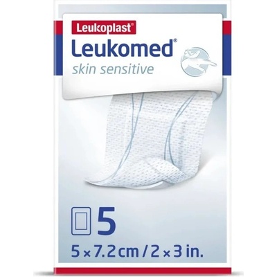 Leukomed Skin Sensitive - 5 x 7,2 cm—5ks