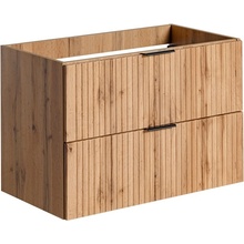 Comad ADEL BLACK 82-80-B-2S koupelnová skřínka pod umyvadlo 80 cm