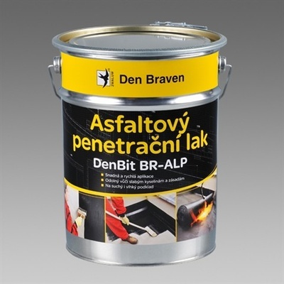 DEN BRAVEN Asfaltový penetrační lak DenBit BR - ALP 19kg - plech