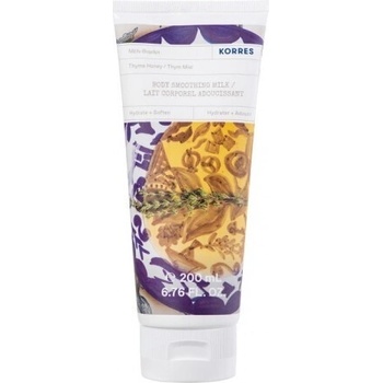 KORRES Ароматно и хидратиращо мляко за тяло , Korres Thyme Honey Body Smoothing Milk 200 ml