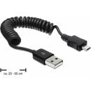 Image 1 of Delock USB 2.0 A-microUSB Converter 20cm M/F 83162