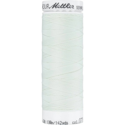 Elastická šicí nit PES - SERAFLEX METTLER (130m) barva 0778 - světle mentolová