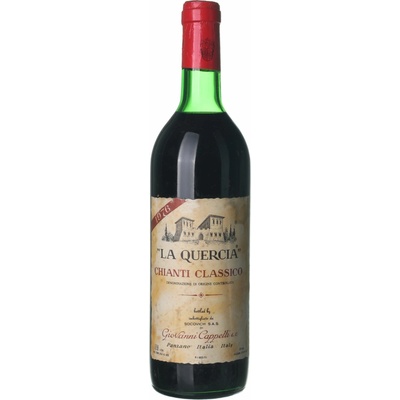 Giovanni Cappelli Chianti suché červené 1976 0,75 l (holá láhev)