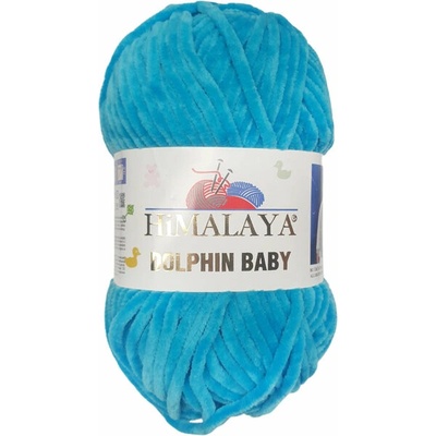 Příze Dolphin Baby 80386 ostrá tyrkysová
