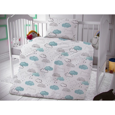 Kvalitex povlečení Nebíčko bílé 95 x 135 45 x 60 cm – Zboží Dáma