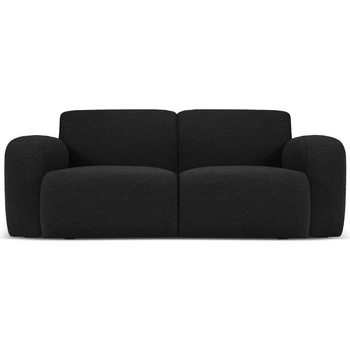 Micadoni Диван от черен плат букле 170 cm Molino - Micadoni Home (MIC_2S_101_F1_MOLINO8)