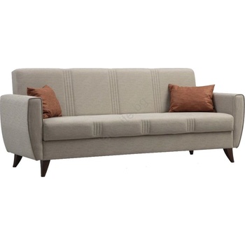 Asir Триместен разтегателен диван korfu в бежово (as3086)