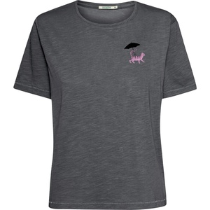 GreenBomb Дамска тениска GreenBomb Cat Walk Nova T-shirt - Gravel (916-7659-0112)