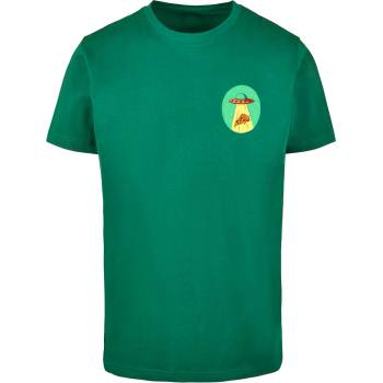 Mister Tee Тениска Ufo Pizza Tee forest green XLUB-MT1621-02532 - Черен, размер M