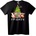 NOONEBRAND Тениска Приятели Коледни Кучета - 7XL, Black