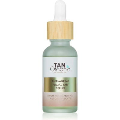 TanOrganic The Skincare Tan серум за лице за изкуствен тен с анти-бръчков ефект 30ml