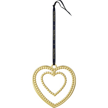 Rosendahl Декорация за коледна елха Karen Blixen сърце от топки 12 см злато (32572)