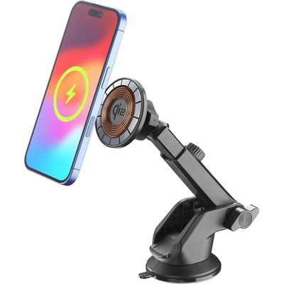 Cellularline Безжична магнитна стойка за кола 2в1 с MagSafe Qi2 15W