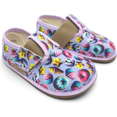 Pegres Barefoot papuče BF01 Cupcake