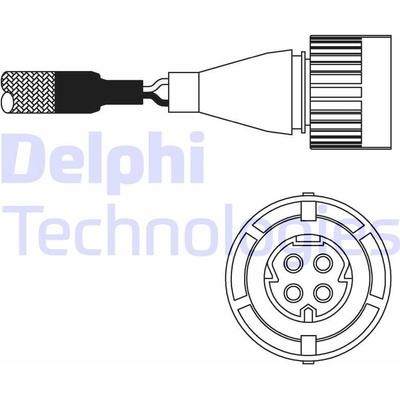 Lambda sonda DELPHI ES10986-12B1