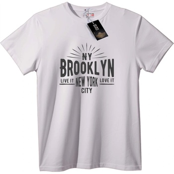 NOONEBRAND Тениска Brooklyn New York City - XL, Black