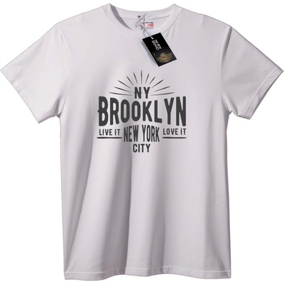 NOONEBRAND Тениска Brooklyn New York City - XL, Black