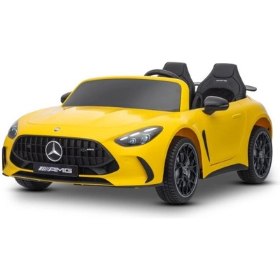 Mercedes GT63 AMG 24V - Детска акумулаторна кола, Жълт, EVA гуми, 4x4 (69856896)