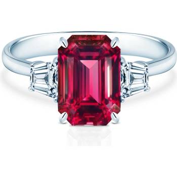 SAVICKI Пръстен Savicki: бяло злато, рубин, диаманти - очаква се оферта