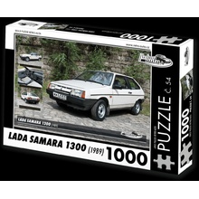 Retro-auta č. 54 Lada Samara 1300 1989 1000 dielov