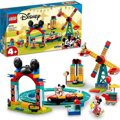 LEGO® Disney 10778 Mickey, Minnie a Goofy na jarmoku