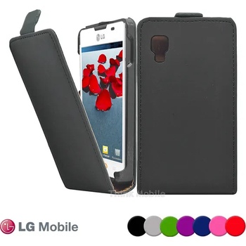 Image 1 of LG Optimus L4 II E440 Флип Кожен Калъф + Скрийн Протектор