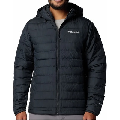 Columbia Мъжко синтетично яке Columbia Powder Lite II Hooded Jacket Synthetic jacket - Black (004-5376-0112)