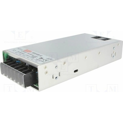 MEAN WELL HRP-450-12 Napájecí zdroj: spínaný; k vestavbě,modulový; 450W; 12VDC; 37,5A
