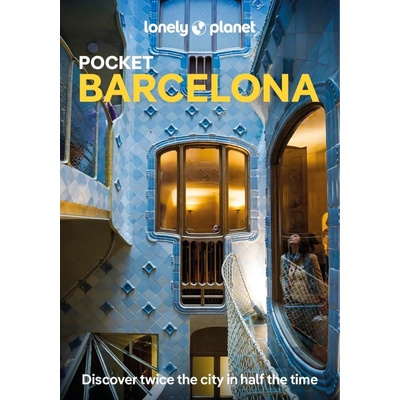 průvodce Barcelona 9.edice anglicky pocket Lonely Planet