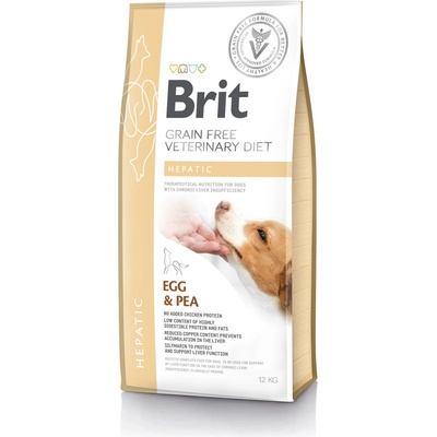 Brit Veterinary Diet Dog Grain Free Hepatic 12 kg