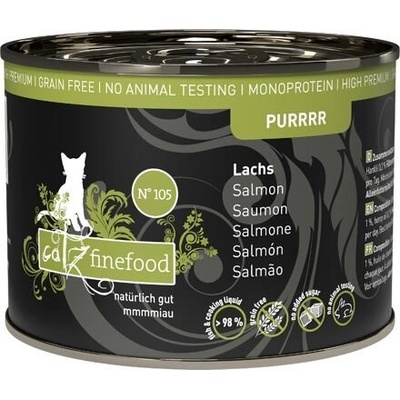 Catz Finefood Purr No.105 s lososem 6 x 190 g