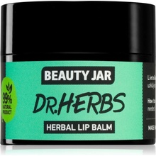 Beauty Jar Dr. Herbs balzám na rty s vyživujícím účinkem 15 ml