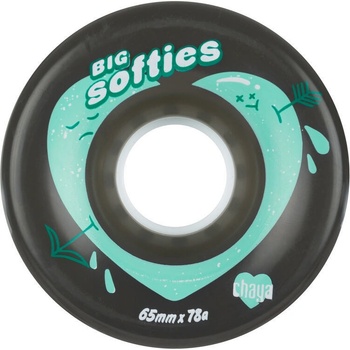 Powerslide Chaya Big Softies Clear 65 mm 78A 4 ks