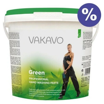 Vakavo Green tekutá umývacia pasta na ruky 5 kg