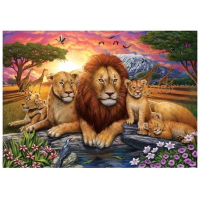Art Puzzle - Puzzle Lion Family 1000 - 1 000 piese