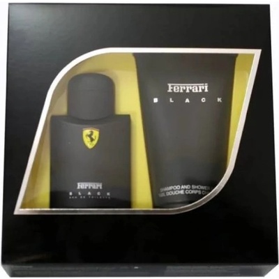 Ferrari Scuderia Black - Подаръчен комплект за мъже: 75мл парфюм EDT + 150мл душ гел