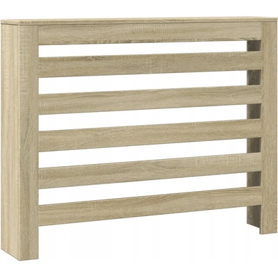 Kryt na radiátor MDF deska 3 x 3 cm hnědý