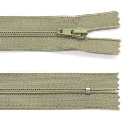 Spirálový zip no.3 nerozepínací 30cm - více barev color: 525 písková