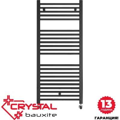 Crystal Алуминиева лира crystal bauxite black 600х1200, 1017w (st42)