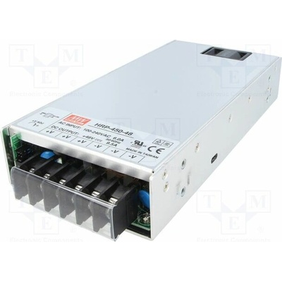 MEAN WELL HRP-450-48 Napájecí zdroj: spínaný; k vestavbě,modulový; 456W; 48VDC; 9,5A