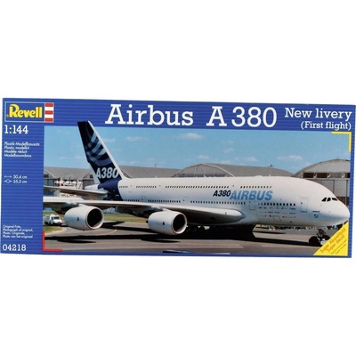 Revell 04218 Airbus A 380 New livery model lietadla stavebnica 1:144