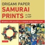 Tuttle Publishing Origami Paper - Samurai Prints - Small 6 3/4" - 48 Sheets | Tuttle Studio